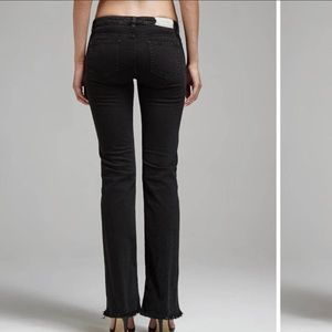 Iro Freddy bootcut black low waist jeans